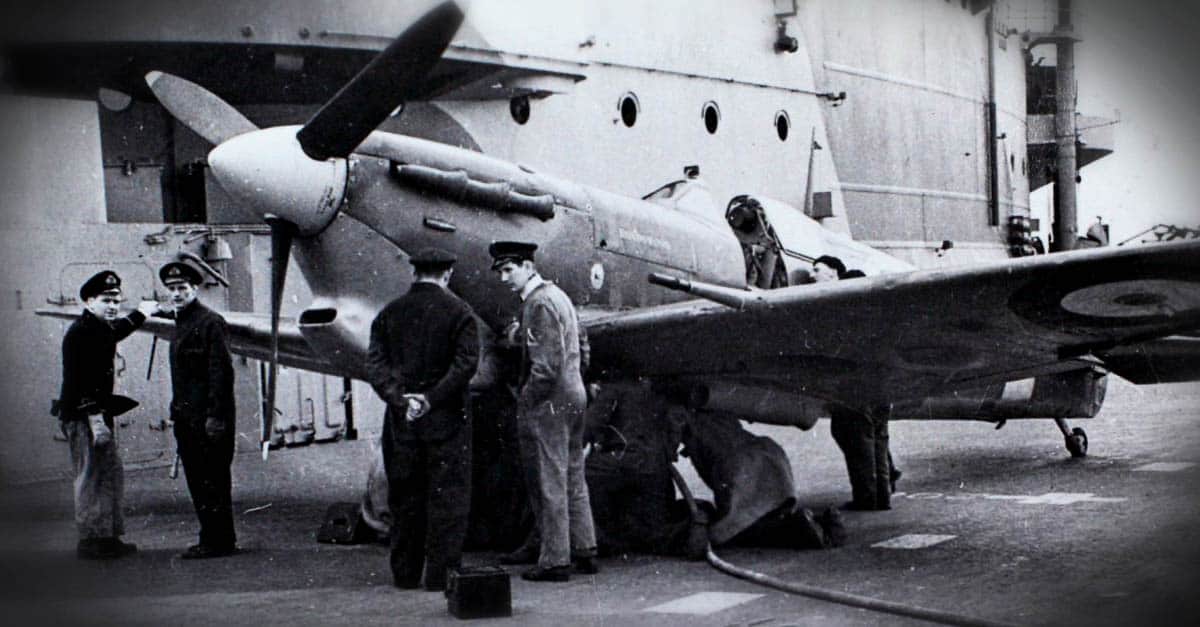 Supermarine Spitfire- Supermarine Spitfire fueled