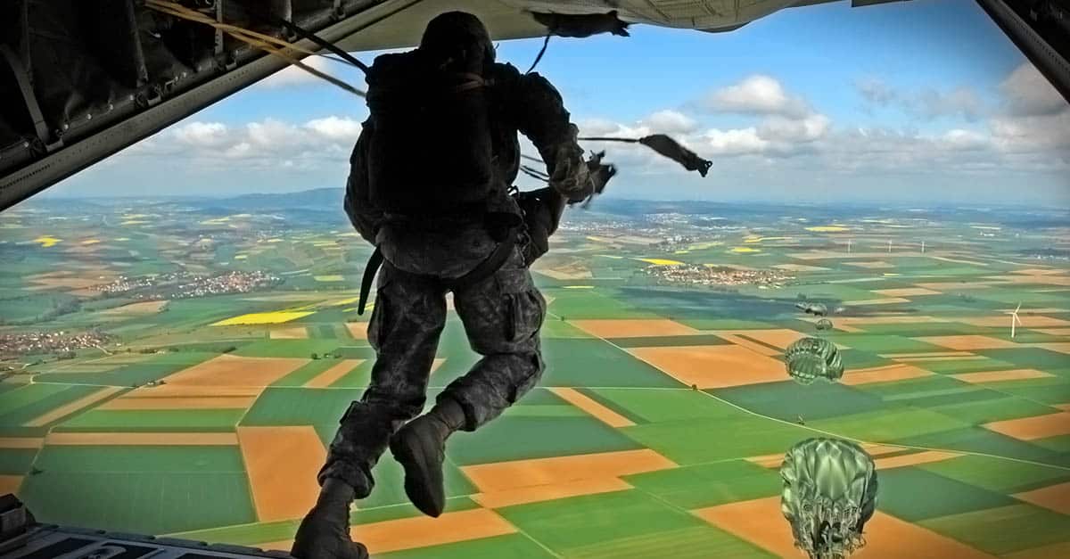 C-130_Airmen, Soldiers make first jump from Ramstein C-130J